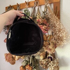 Black Velvet Mini Bag